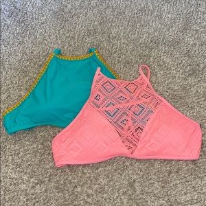 Two Aerie bikini tops!!